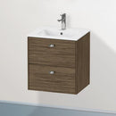 Duravit Brioso vanity unit Compact for hand washbasin with 2 pull-out compartments
