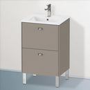 Duravit Brioso vanity unit Compact for hand washbasin with 2 pull-out compartments