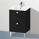 Duravit Brioso vanity unit Compact for hand washbasin with 2 pull-out compartments