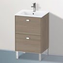 Duravit Brioso vanity unit Compact for hand washbasin with 2 pull-out compartments