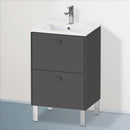 Duravit Brioso vanity unit Compact for hand washbasin with 2 pull-out compartments