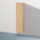 Duravit Brioso tall unit with 1 door eiche natur, Griff chrom