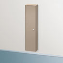 Duravit Brioso tall unit with 1 door leinen, Griff chrom