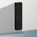 Duravit Brioso tall unit with 1 door eiche schwarz, Griff chrom