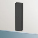 Duravit Brioso tall unit with 1 door graphit matt, Griff graphit matt