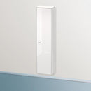 Duravit Brioso tall unit with 1 door weiß hochglanz, Griff weiß hochglanz