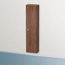 Duravit Brioso tall unit with 1 door weiß matt, Griff chrom