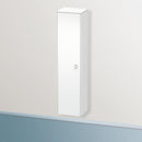 Duravit Brioso tall unit with 1 door weiß matt, Griff chrom