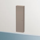 Duravit Brioso tall unit with 1 door basalt matt, Griff basalt matt