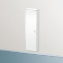Duravit Brioso tall unit with 1 door weiß matt, Griff chrom