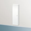 Duravit Brioso tall unit with 1 door weiß matt, Griff weiß matt