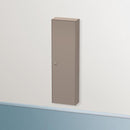 Duravit Brioso tall unit with 1 door basalt matt, Griff basalt matt