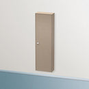 Duravit Brioso tall unit with 1 door leinen, Griff chrom