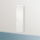 Duravit Brioso tall unit with 1 door weiß hochglanz, Griff chrom