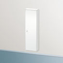 Duravit Brioso tall unit with 1 door weiß matt, Griff weiß matt