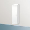 Duravit Brioso tall unit with 1 door weiß matt, Griff weiß matt