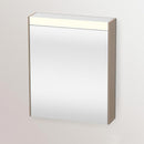 Duravit Brioso mirror cabinet with lighting and 1 door