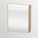 Duravit Brioso mirror cabinet with lighting and 1 door