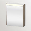 Duravit Brioso mirror cabinet with lighting and 1 door