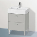 Duravit Brioso vanity unit Compact with 2 pull-out compartments