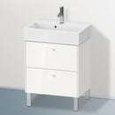 Duravit Brioso vanity unit Compact with 2 pull-out compartments
