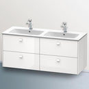 Duravit Brioso vanity unit for double washbasin with 4 pull-out compartments