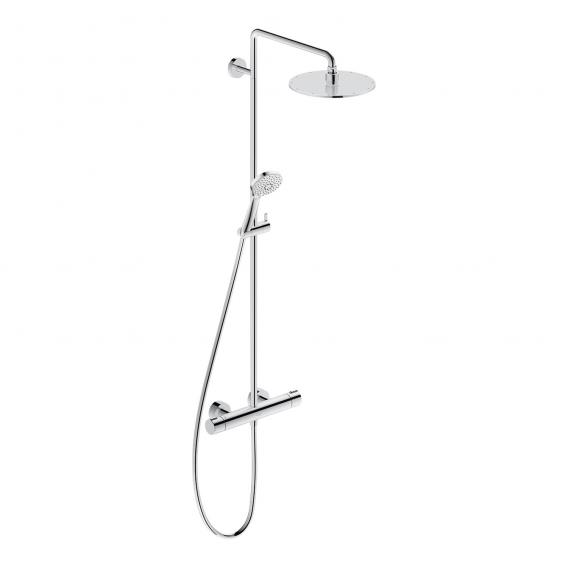 Duravit C.1 shower system with shower thermostat