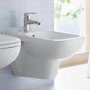 Duravit D-Code Compact wall-mounted bidet