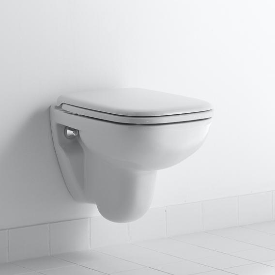 Duravit D-Code Compact wall-mounted washdown toilet