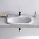 Duravit D-Code drop-in washbasin