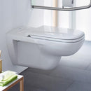 Duravit D-Code Vital wall-mounted washdown toilet