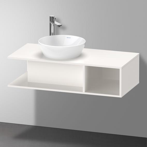 Duravit D-Neo 檯面，帶梳妝台 緊湊型，帶 1 個切口