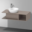 Duravit D-Neo countertop with vanity unit Compact with 1 cut-out