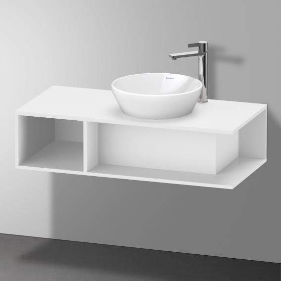 Duravit D-Neo 檯面，帶梳妝台 緊湊型，帶 1 個切口