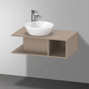 Duravit D-Neo countertop with vanity unit Compact with 1 cut-out