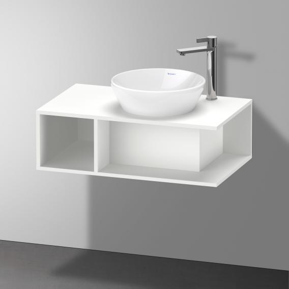 Duravit D-Neo 檯面，帶梳妝台 緊湊型，帶 1 個切口