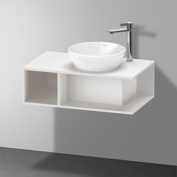 Duravit D-Neo 檯面，帶梳妝台 緊湊型，帶 1 個切口