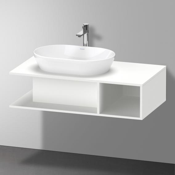 Duravit D-Neo 檯面，附梳妝台，附 1 個切口