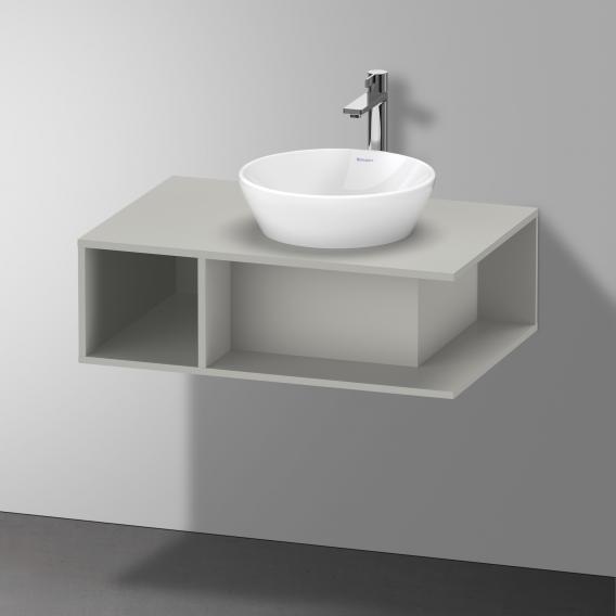 Duravit D-Neo 檯面，附梳妝台，附 1 個切口