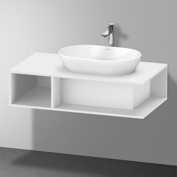 Duravit D-Neo 檯面，附梳妝台，附 1 個切口