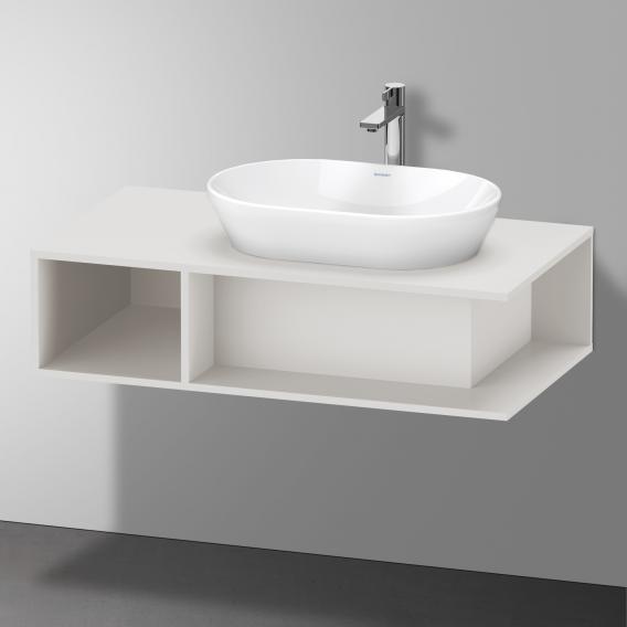 Duravit D-Neo 檯面，附梳妝台，附 1 個切口