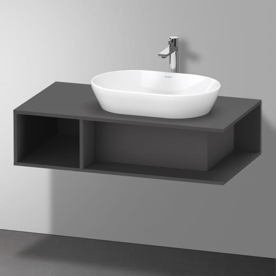 Duravit D-Neo 檯面，附梳妝台，附 1 個切口