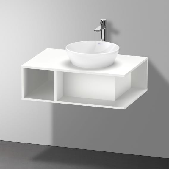 Duravit D-Neo 檯面，附梳妝台，附 1 個切口