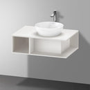 Duravit D-Neo countertop with vanity unit with 1 cut-out