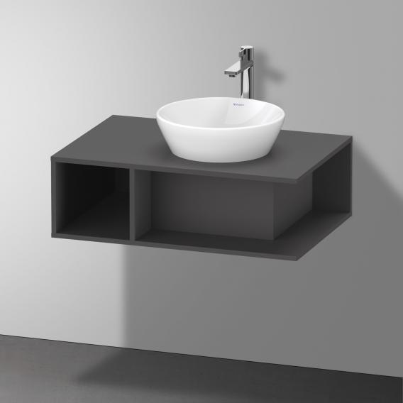 Duravit D-Neo 檯面，附梳妝台，附 1 個切口