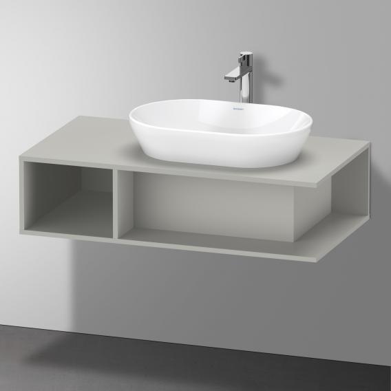 Duravit D-Neo 檯面，附梳妝台，附 1 個切口