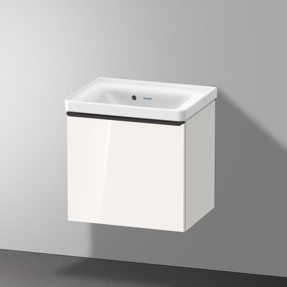 Duravit D-Neo hand washbasin with vanity unit with 1 pull-out compartment