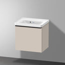 Duravit D-Neo hand washbasin with vanity unit with 1 pull-out compartment