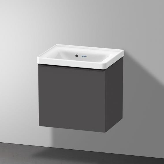 Duravit D-Neo hand washbasin with vanity unit with 1 pull-out compartment