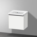 Duravit D-Neo hand washbasin with vanity unit with 1 pull-out compartment